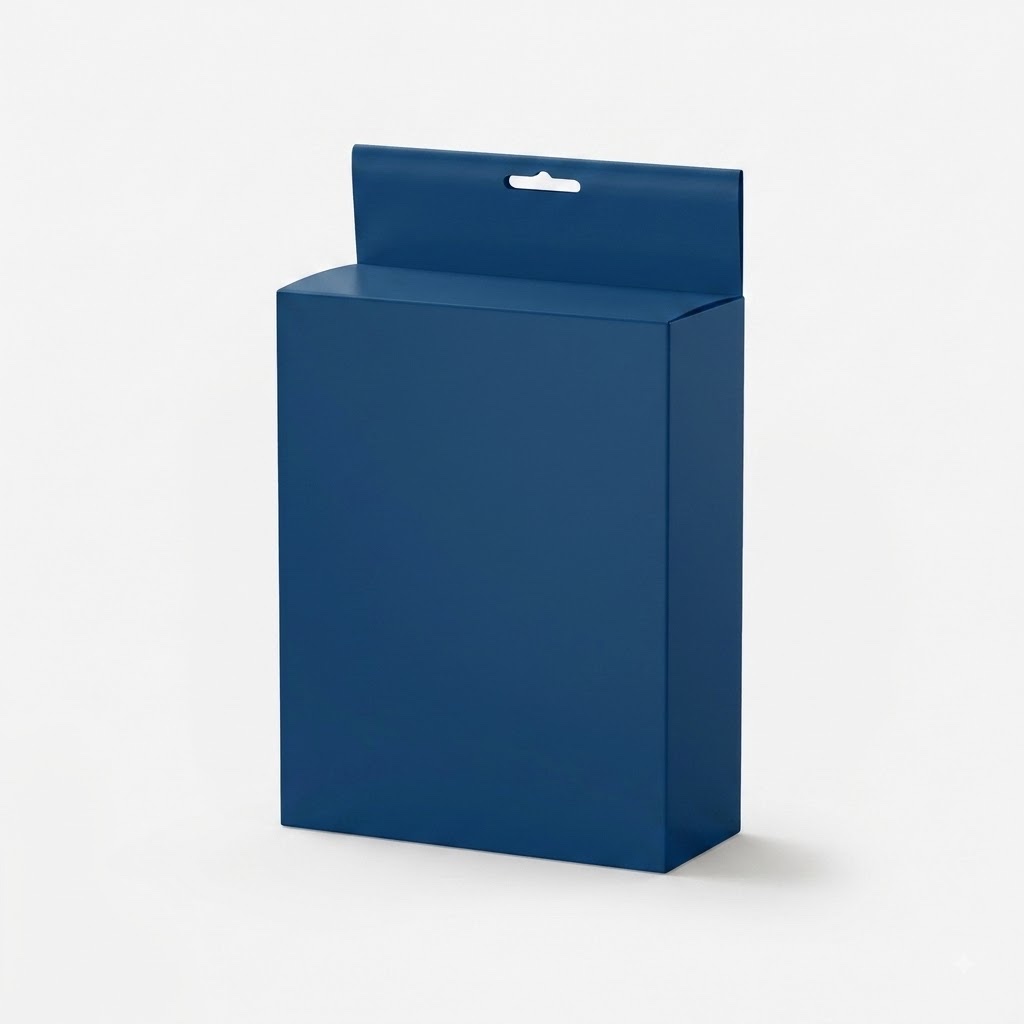 East Point branded folding carton, mockup
