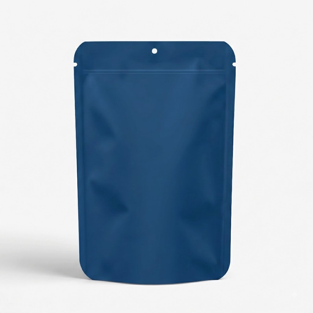 East Point branded flexible stand-up pouch, mockup